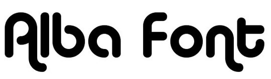 rounded fonts